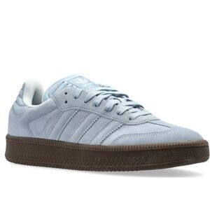 Adidas Unisex NWT Samba XLG Lave Up Sky Blue with Dark Brown Sole